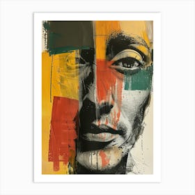 'The Face' 4 Art Print