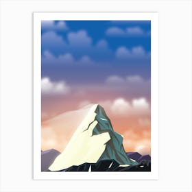 Mountain In The Sky Art Print