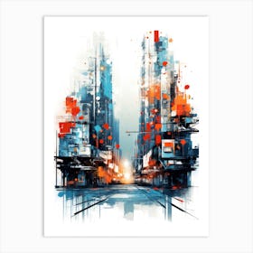 Cityscape 1 Art Print