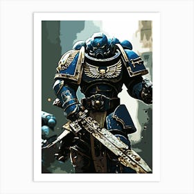 Warhammer 40,000 gaming movie 2 Art Print