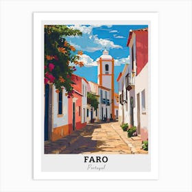 Faro Portugal Travel Art Print