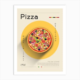 Pizza 1 Art Print