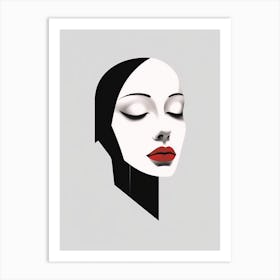 Woman's Sorrow Art Print