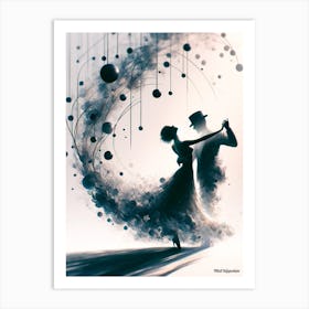 Dance of the Unseen Love  Art Print