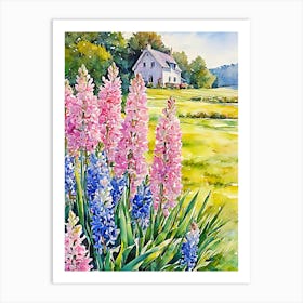 Hyacinths Art Print