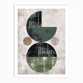 Euclid Bauhaus Mid Century Art Print