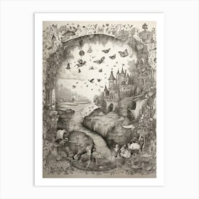 Fairytale Castle 6 Art Print