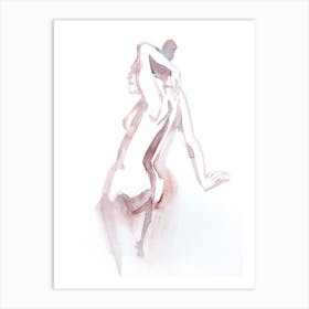 Gesture Study 7 Art Print