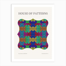 Geometric Pattern Poster 26 Art Print