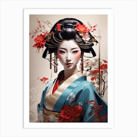 Geisha 6 Art Print