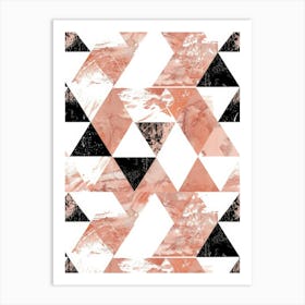 Abstract Geometric Pattern 4 Art Print