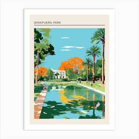 Ibirapuera Park Lisbon Portugal 4 Art Print