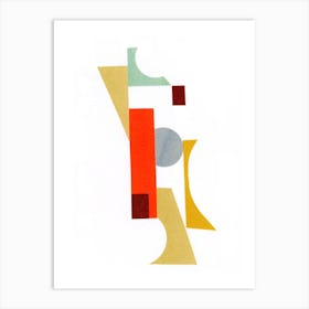 Abstract Shapes Art Print