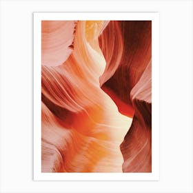 Antelope Canyon Walls Art Print