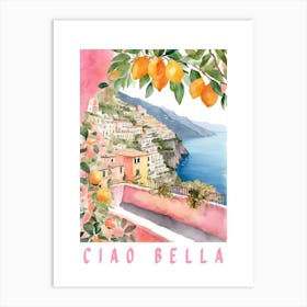 Ciao bella Italy Print Art Print