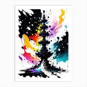 Splatter Painting 7 Art Print