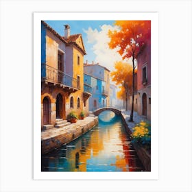 'Riverside' 4 Art Print