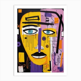 'The Face' 5 Art Print