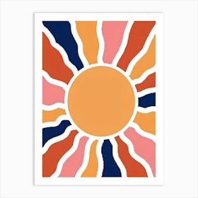 Sun Art 1 Art Print