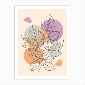 Autumn Leaves 53 Art Print