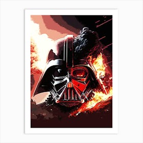 Star Wars Darth Vader movie 2 Art Print