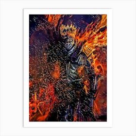 Dark Souls game Art Print