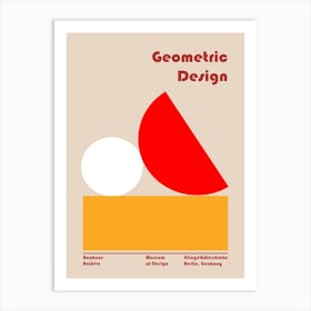 Geometric Design Bauhaus Art Print