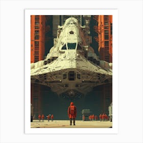 Spaceship 1 Poster