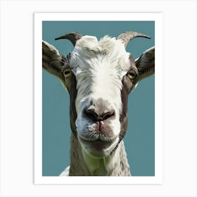 Goat Portrait Art Print