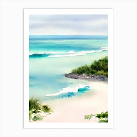 Panama City Beach 2, Florida Watercolour Art Print