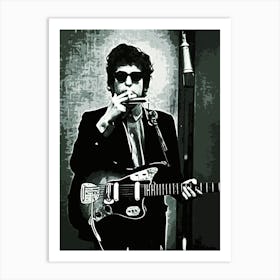 bob dylan music 5 Art Print