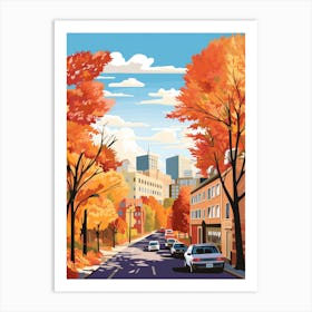 Ottawa In Autumn Fall Travel Art 2 Art Print