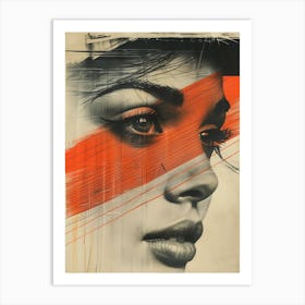 'The Face Of A Woman' Art Print