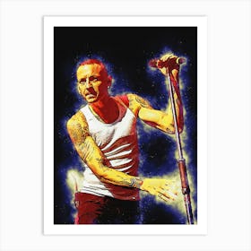 Spirit Of Linkin Park At The Carnivores Tour, Dte Energy Music Theatre, Clarkston, Mi 08 30 14 Art Print