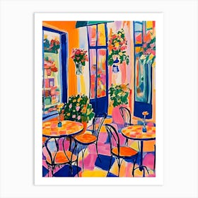 Cafe Paris 1 Art Print