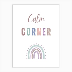 Calm Corner Art Print