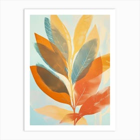 Autumn Leaves Canvas Print 3 Art Print