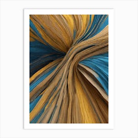 Twisted Abstract Art Art Print