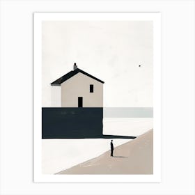 "Long Road Home" Minimalism Art Print