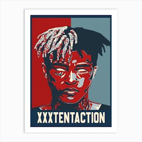 Xxxtentaction Art Print