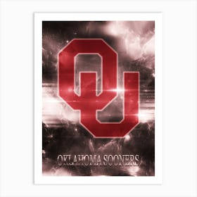 Oklahoma Sooners Art Print