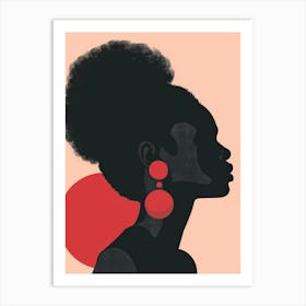 Portrait Of African Woman 25 Art Print