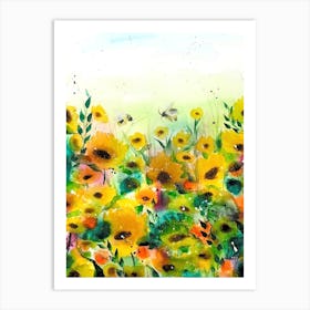 Sunflowers Art Print