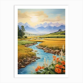 River Valley Art Print