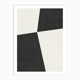 ABSTRACT MINIMALIST GEOMETRY - OW08 Art Print