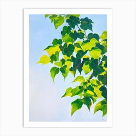 English Ivy Bold Graphic Art Print