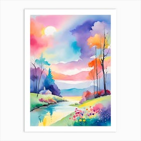 Landscape 22 Art Print