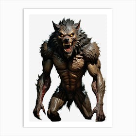 Werewolf Hunter Art Print