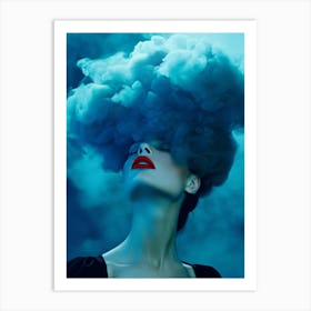 Smoke And Clouds 1 Art Print