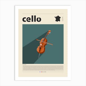 Cello Art Print